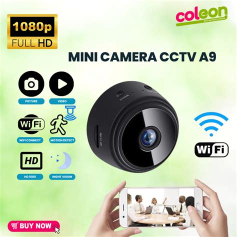 Jual Cctv Wireless A9 Mini Smart Camera Wifi Hd 1080p Micro V380 Kamera