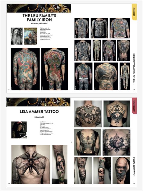 Pack German Tattoo Artists Yearbook 2023-2024 (5 copies) - Tattoo Life ...