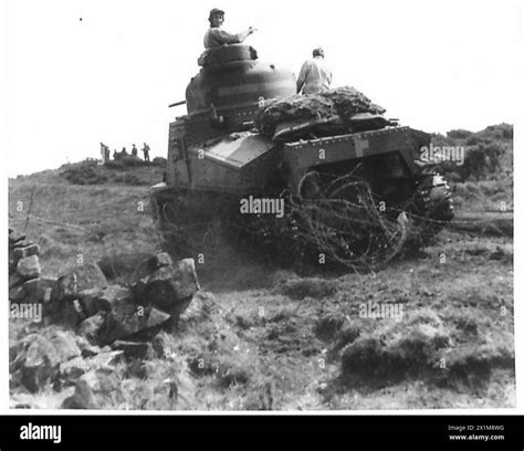 American Tanks Take Part In Combined Operations Tanks Make Their Way