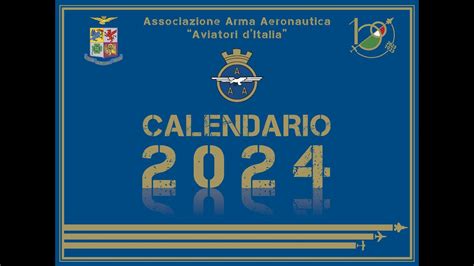 Calendario A A A Aviatori D Italia Youtube