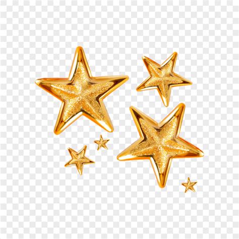 christmas gold stars thumbnail effect  citypng