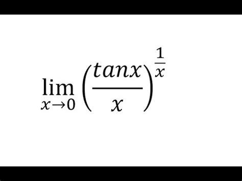 Calculus Help Lim X Approaches To 0 Tanx X 1 X L Hospital