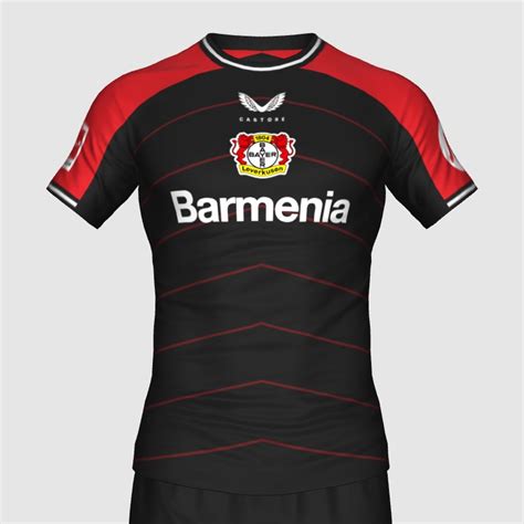 Bayer Leverkusen Home Kit Concept FIFA 23 Kit Creator Showcase