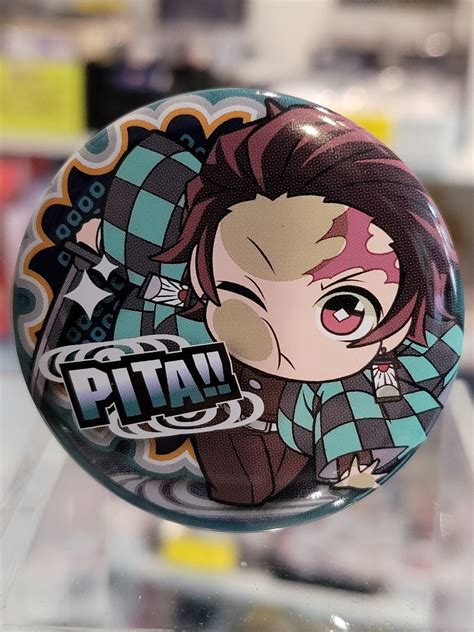 demon slayer tanjiro button nipponu