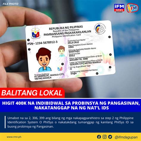 Higit K Na Indibidwal Sa Probinsya Ng Pangasinan Nakatanggap Na Ng