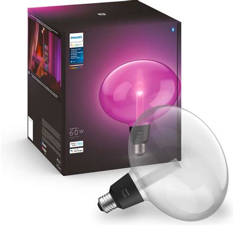 Philips Hue Lightguide Ellipse Wit En Gekleurd Licht E Bol