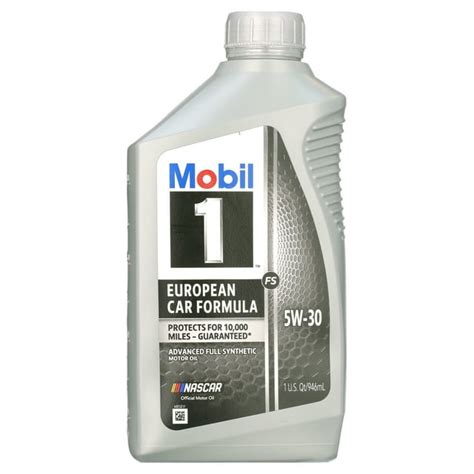 Mobil 1 Fs European Car Formula Full Synthetic Motor Oil 5w 30 1 Qt