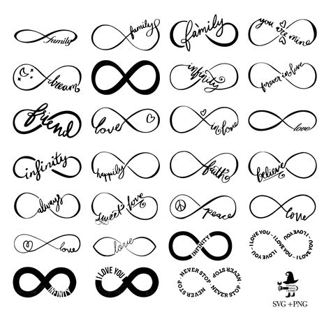 Infinity Symbol Infinity Sign Infinity Svg Infinity Tattoo Design