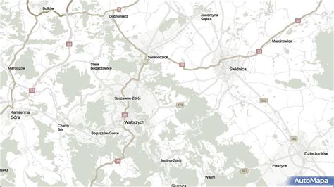 Mapa Pogorzała Pogorzała gmina Świdnica na mapie Targeo