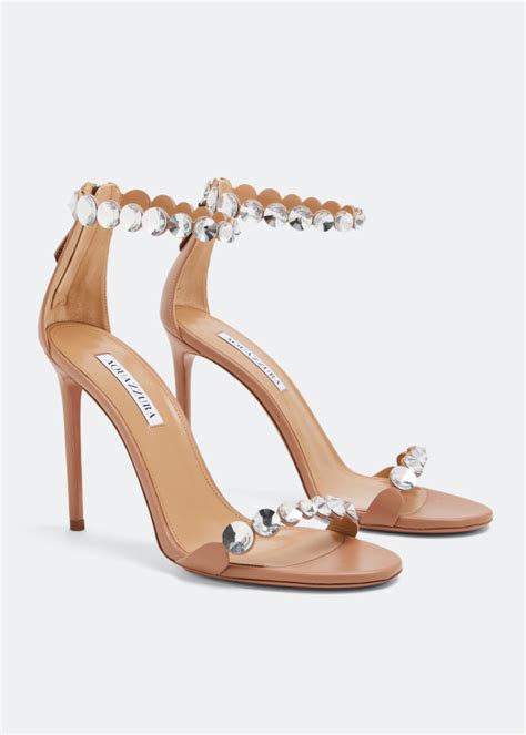 Aquazzura Maxi Tequila Sandals For Women Pink In Uae Level Shoes