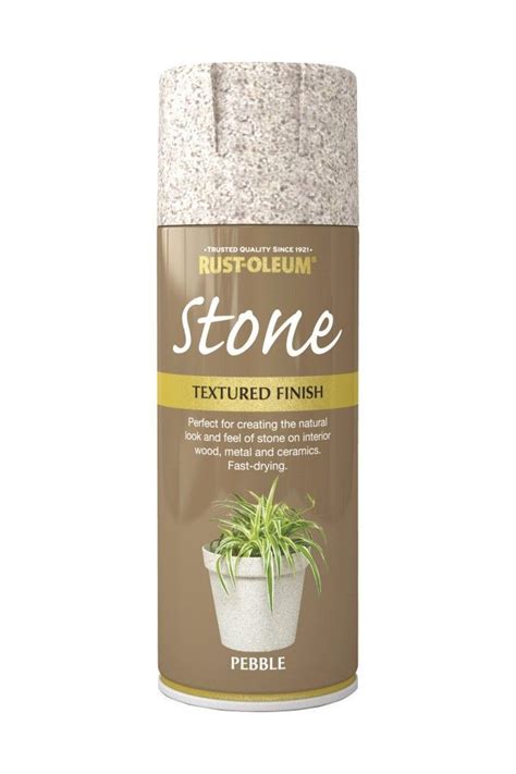 With Rust Oleum Stone Textured Spray Paint You Can Create The Natural