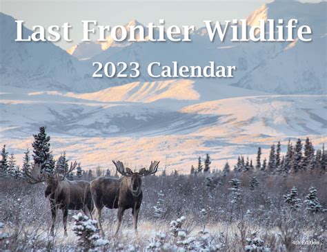 2023 Alaska Wildlife Calendar | Beautiful Alaskan Wildlife Wall Hanging ...