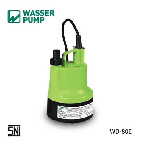 Jual Pompa Air Celup Subersible Wasser Wd E Wd E Low Watt Watt