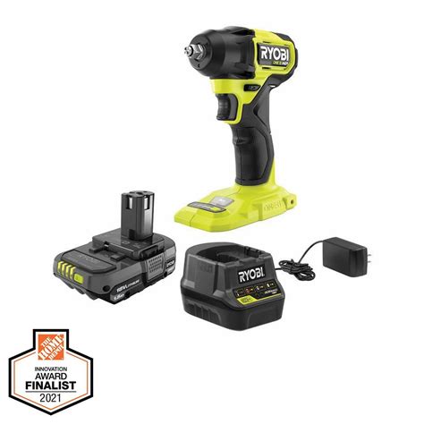 Ryobi One Hp 18v Brushless Cordless 1 4 In Impact Driver With 2 0 Ah