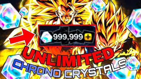 Get Unlimited Chrono Crystals In Dragon Ball Legends Youtube