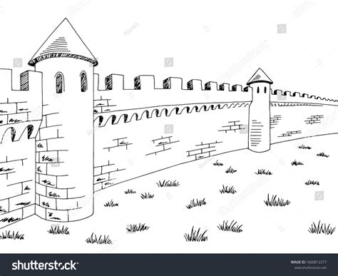 Castle Walls Draw: Over 5,574 Royalty-Free Licensable Stock ...