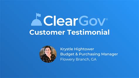 Flowery Branch Georgia Case Study Cleargov