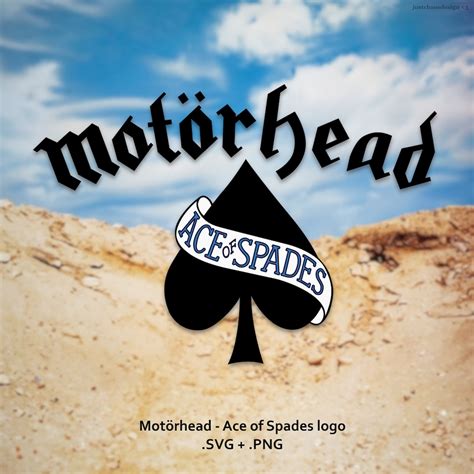 Motörhead Ace of Spades Logo .SVG .PNG - Etsy