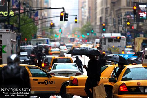 Rainy day with umbrellas in New York City - MetroScenes.com - New York City - May 2011 - City ...