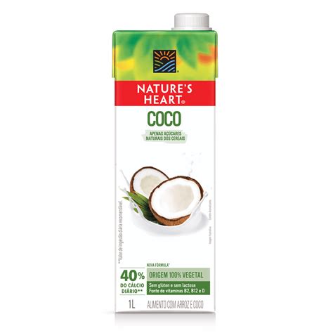 Bebida Vegetal Natures Heart Coco E Arroz 1l Sams Club