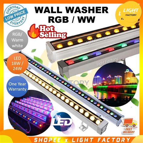 Decorative Led Wall Washer Light Waterproof Outdoor Lighting Rgb