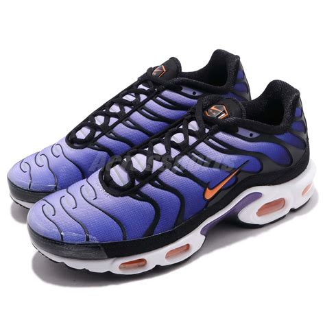 Nike Air Max Plus OG Voltage Purple Black Orange Mens Running Shoes