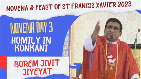 Borem Jivit Jiyeyat Novena To St Francis Xavier Day 3 9 45 AM