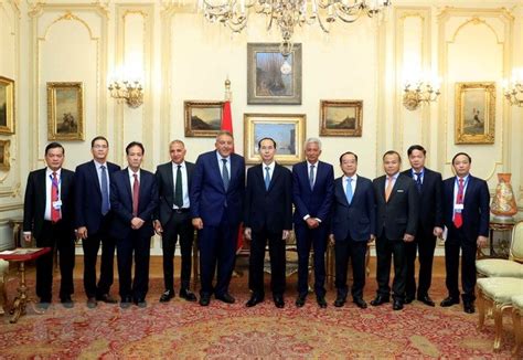 Vietnamese President meets FEDCOC leaders concludes Egypt visit Báo