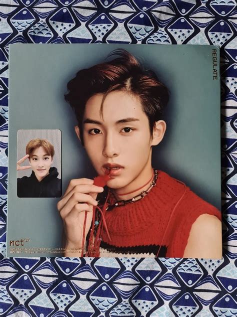 Nct Regulate Album Winwin Version With Mark Photocard Hobbies