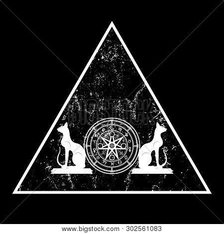 Wiccan Symbol Vector & Photo (Free Trial) | Bigstock