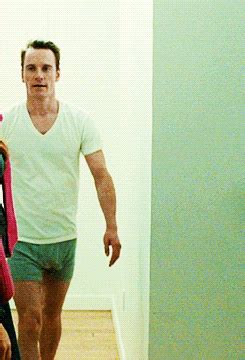 Michael Fassbender Posing In A Underwear Naked Male Celebrities