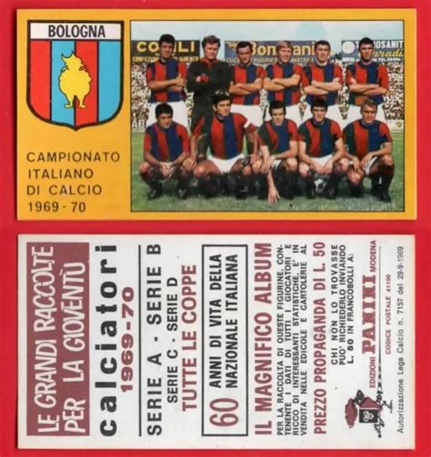 Figurina Calciatori Panini Nuova New Squadra Bologna Eur