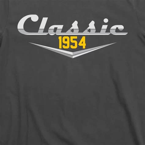 Classic 1954 Vintage 70th Birthday T Shirt Teeshirtpalace