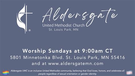 All Broadcasts For Aldersgate United Methodist St Louis Park MN