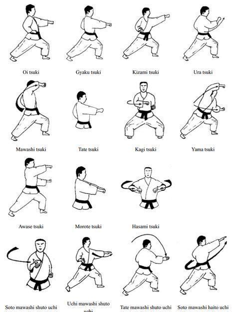 An Instruction Manual On How To Do The Karate Moves For Beginners And