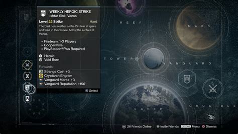 Destiny Weekly Heroic And Nightfall Strike Solo The Nexus