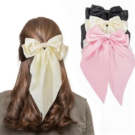 Amazon Hufition Hair Bow Clips For Women Hair Ribbons For Women