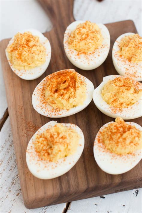 The Best Deviled Eggs Recipe Oh Sweet Basil