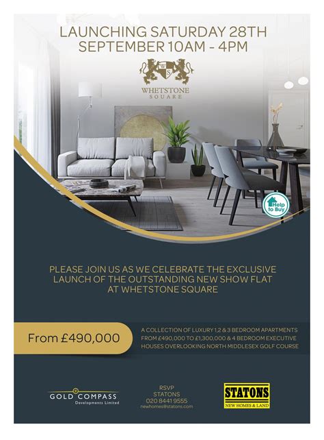 Launch Of Luxury Apartments At Whetstone Square | Statons