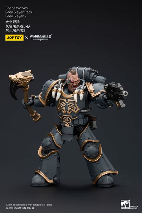 Joytoy Wh40k Space Wolves Grey Slayer Pack Joytoy Figure