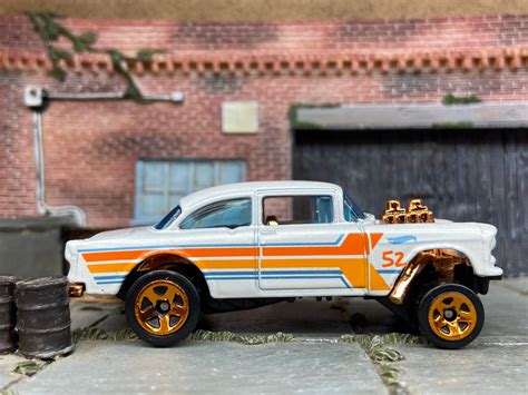 Hot Wheels 2020 Pearl And Chrome 52nd Anniversary 55 Chevy Bel Air Gasser Visit Our Online Shop