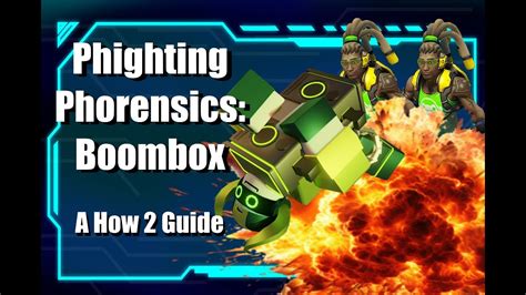 Phighting Phorensics Boombox A How 2 Guide Youtube