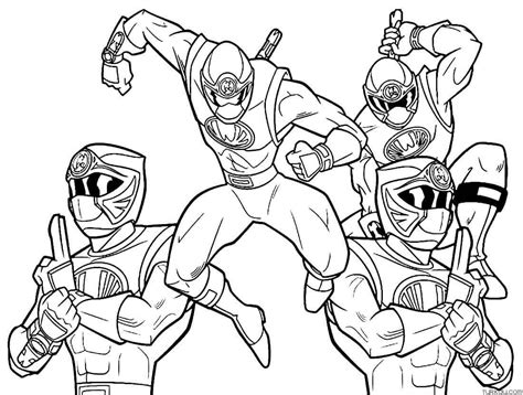 Best Power Rangers Coloring Page Turkau