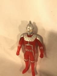 Bandai Ultra Kaiju Series Fake Imitation Ultraseven Clear Red Glitter