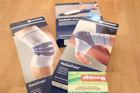 Bandagen Albinus Gesunde Schuhe