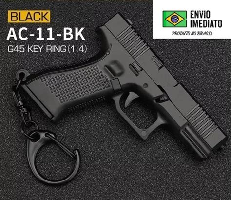 Glock G45 Pistola Brinquedo Chaveiro Mini Arma Desmontável Frete grátis