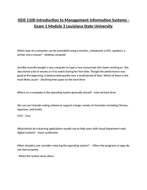 Management Information Systems Exam Papers 7