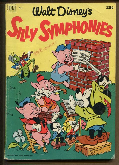 Walt Disney S Silly Symphonies 1 Mickey Mouse 1952 Grade 4 5