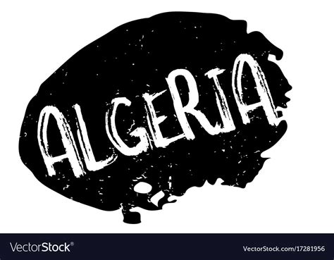 Algeria Rubber Stamp Royalty Free Vector Image