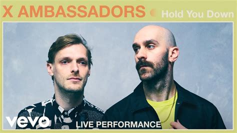 X Ambassadors Hold You Down Live Performance Vevo Youtube Music